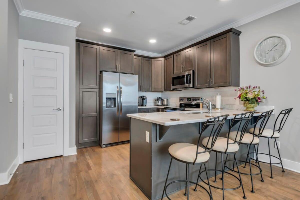 Modern Nations Condo - Walkable - 5 Mi Downtown ناشفيل المظهر الخارجي الصورة